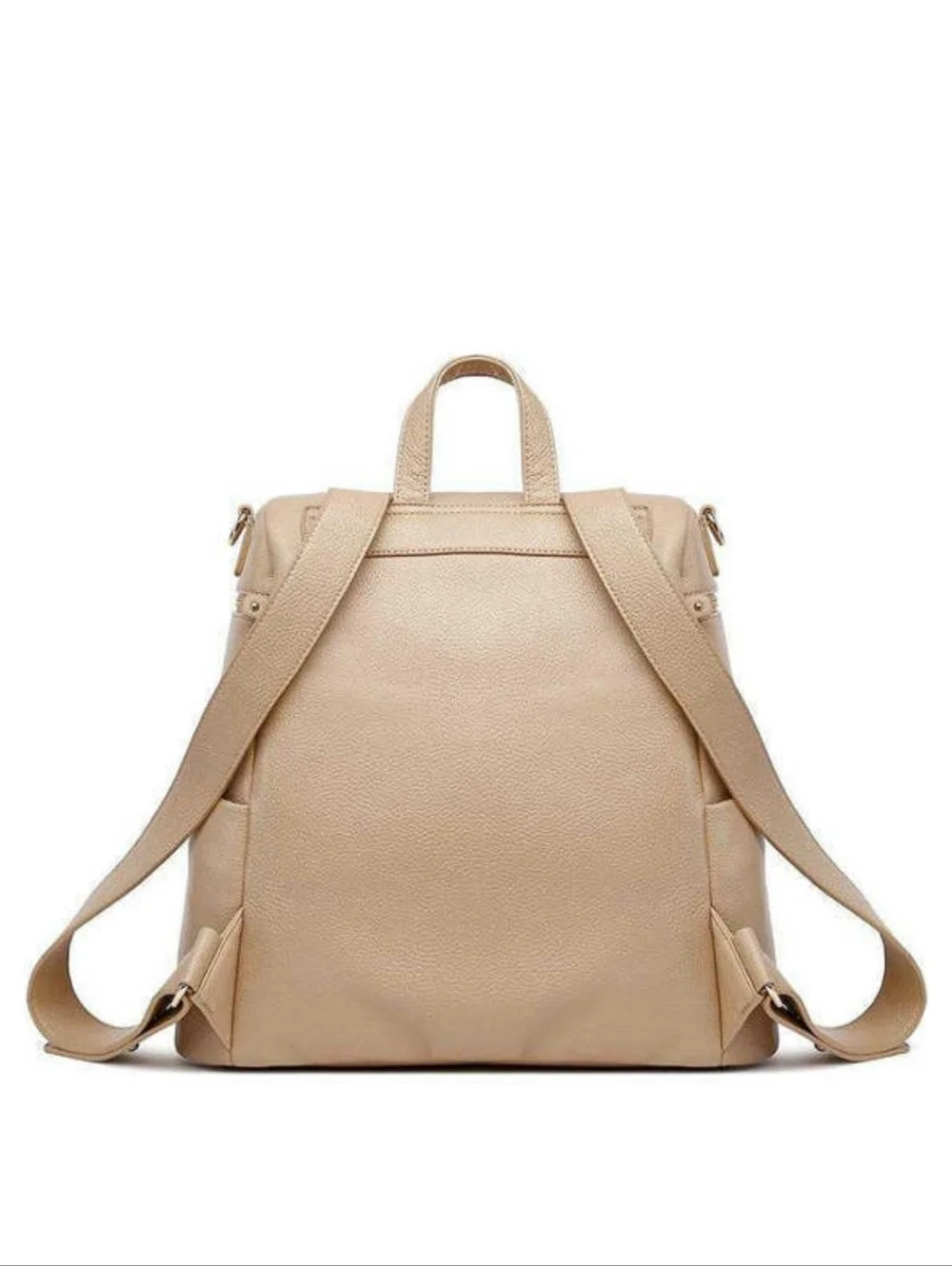 Luli Bebe Petit Monaco Quilted Diaper Bag In Latte. New Without Tags